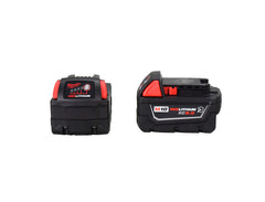 Milwaukee 2863-22R M18 FUEL ONE-KEY 18V Li-Ion Brushless Cordless 1/2 in. High-Torque Impact Wrench with Friction Ring, Resistant Batteries