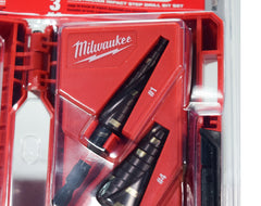 MILWAUKEE 48-89-9257 SHOCKWAVE Impact Duty Step Bit Electrician Set (#1, #4, #9)