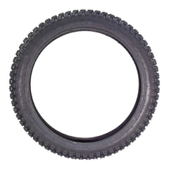 Kenda Small Block K262 2.75-17 Tube-Type (TT) Tire & TR-4 275/300-17 Tube for Small Street and Trail Bikes, Dirt Bikes, and Scooters - Durable Off-Road and On-Road Performance with Keychain