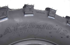 Kenda Bearclaw EVO K592 - 25x10-12 Rear Tire for All Terrain (ATV), UTV, and Side by Side (SxS) Vehicles - 6-Ply - Bear Claw EVO 25x10x12