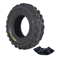 Kenda Bearclaw EX K573 - 21x7-10 Front Tire for All Terrain (ATV), UTV, and Side by Side (SxS) Vehicles with TR-6 Inner Tube - Bear Claw EX 21x7x10