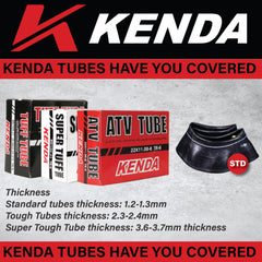 Kenda 350-8 TR-87C Inner Tube 047853261820-2-Pack-Includes Keychain