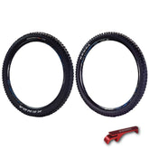 Kenda Nevegal 2 EMC K1211E 27.5x2.60 and 27.5x2.40 Mountain Bike Tires with Foldable ATC Casing, EN-DTC Compound, E-Bike Ready (ECE-R75) Low Rolling Resistance for Enduro/Trail + Keychain (2 Pack)