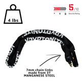 Kryptonite 001706 Keeper Integrated Chain Lock 47inch 120cm x7mm Flexible