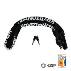 Kryptonite 001706 Keeper Integrated Chain Lock 47inch 120cm x7mm Flexible