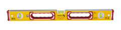 Stabila 37424 24" Heavy Duty Aluminum Builders Level with Shock Absorbing Caps