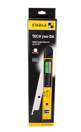 Stabila 39018 TECH 700 18" Digital Angle Finder, Spirit Level and Bevel Gauge