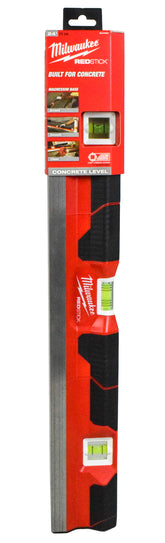 Milwaukee MLCON24 24" Redstick Magnesium Base Concrete Level 24 inch