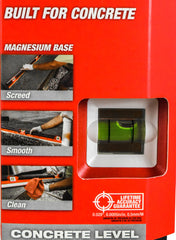 Milwaukee MLCON24 24" Redstick Magnesium Base Concrete Level 24 inch