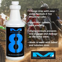 Matrix Liquid Solutions Formula 8 Tire Changing Lube 32oz Spray Bottle