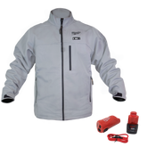 Milwaukee M12 HEAT GRAY TOUGHSHELL JKT KIT 3X
