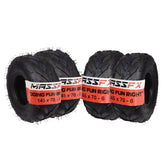 MASSFX 145/70-6 Tires for Go-Kart, Mini Bike, ATV, Lawn & Garden -6-Ply (4-Pack)