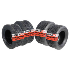 MASSFX SL 205/50-10 Front/Rear Golf Cart, Lawn & Garden Tire 4 PLY - (4) Tire