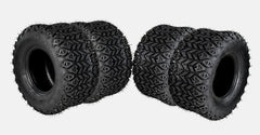 MASSFX SL 22x11-10 Front/Rear Golf Cart, Lawn & Garden Tire 4 PLY - (4) Tire