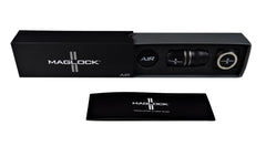 Maglock Magnetic Forced Air Helmet Coupling System Safe Quick Connect and Detach (w/ Keychain)