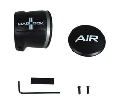 Maglock Magnetic Forced Air Helmet Connector with Safe Quick Connect and Detach for Professional & Hobby Racers