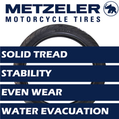 Metzeler ME 888 Marathon Ultra Front 130/70R18 63H Motorcycle Tire with Keychain