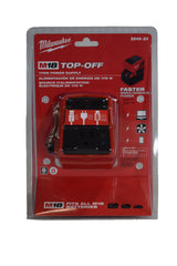 Milwaukee M18 TOP-OFF 175W Power Supply Inverter (Model 2846-20) – Portable 120V AC Outlet, 45W USB-C PD & USB-A 2.4A, Compatible with All M18 Batteries, Compact Job-site Power Station