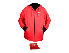 Milwaukee 306R-203X M12 Lithium-Ion Red Heated Jacket Hoodie (XXX-Large)