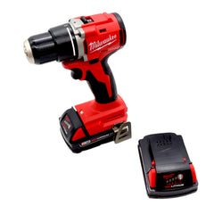 Milwaukee 3601-22CT M18 18V 1/2" Compact Brushless Drill/Driver Kit