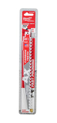 Milwaukee 48-00-5232 9" 3 TPI Carbide Teeth Wood SAWZALL Reciprocating Saw Blade