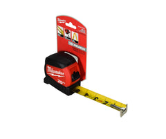 Milwaukee 48-22-0425 25 ft. x 1-3/16 in. Compact Wide Blade Tape Measure with 15 ft. Reach
