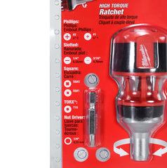 Milwaukee 48-22-2330 8-in-1 Compact Ratcheting Multi-Bit Screwdriver