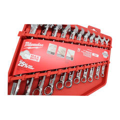 Milwaukee 48-22-9411 11pc SAE Combination Wrench Set