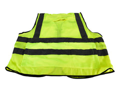 Milwaukee 48-73-5042 Performance Large/X-Large Yellow Class 2 High Visibility Safety Vest with 15 Pockets