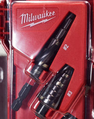 Milwaukee 48-89-9256 SHOCKWAVE Impact Duty Step Bit Mechanical Set (#2, #3, #8)