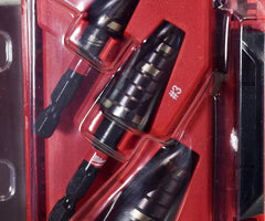 Milwaukee 48-89-9256 SHOCKWAVE Impact Duty Step Bit Mechanical Set (#2, #3, #8)
