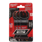Milwaukee 49-25-1563 Nitrus 3 Extreme Material Universal Oscillating Blades
