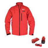 Milwaukee M12 HEAT RED TOUGHSHELL JKT KIT 3X