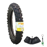Pirelli Scorpion MX Extra J 2.50-10 33J Tube Type Front Motorcycle Tire with Inner Tube, High-Performance Pit Bike Motocross Tire for Enhanced Traction and Durability