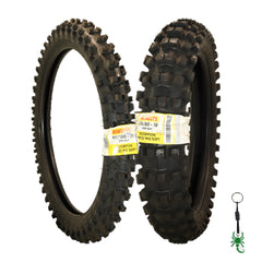 Pirelli Scorpion MX32 Mid Soft 80/100-21 Front 120/80-19 Rear Bias Tires Set