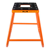 Matrix Concepts C1 Steel Stand - Orange| Heavy-Duty Carbon Steel Motorcycle Lift | 300 lb Capacity Motocross Dirt Bike Stand | Non-Slip Rubber Top