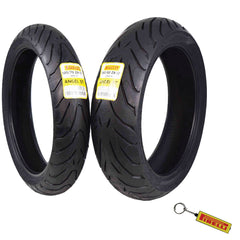 Pirelli Angel ST 120/70ZR17 (58W) Front & 160/60ZR17 (69W) Rear Motorcycle Tires – High-Performance Sport Touring Tire for Enhanced Grip, Durability & Stability – Fits Sport & Touring Bikes
