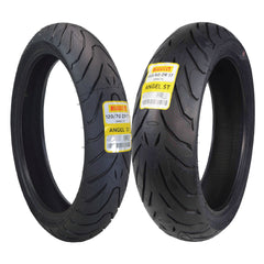 Pirelli Angel ST 120/70ZR17 (58W) Front & 160/60ZR17 (69W) Rear Motorcycle Tires – High-Performance Sport Touring Tire for Enhanced Grip, Durability & Stability – Fits Sport & Touring Bikes