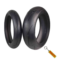 PIRELLI TIRES Front 120/70ZR17 Rear 190/55ZR17 SUPER CORSA V2 Motorcycle Tires