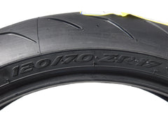Pirelli Diablo Rosso III 120/70ZR17 180/55ZR17 Front & Rear Motorcycle Tire Set
