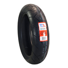 Full Bore M1 180/55ZR17 Rear Motorcycle Tire, High-Performance Radial, Superior Grip & Handling for Street Bikes, 180/55-17, USA Family Owned
