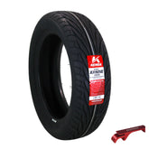 Kenda Kanine KR20 Front Tire 165/55R-15 for Three-Wheeled Motorcycles, smooth handling, low noise, and excellent traction, (165-55R 15) with Kenda Keychain