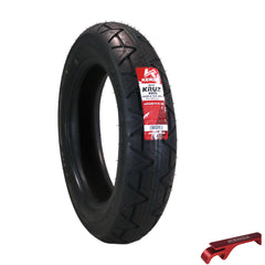 Kenda Kruz K673 130/90-16 (74H) Rear Motorcycle Tire - Bias Ply, Tubeless, DOT Approved, High-Mileage Cruiser Tire with Excellent Wet Grip and Stability, (130 90 16 74H) Includes Kenda Keychain