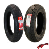 Kenda Kruz K673 130/90-16 (72H) Front & 170/80-15 77H Rear Motorcycle Tire Pair -Cruiser Street Tires-High-Mileage Cruiser Tire with Excellent Wet Grip and Stability, Includes Kenda Keychain
