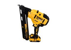 DEWALT DCN650D1 20V MAX XR 15 GA Cordless Angled Finish Nailer Kit
