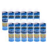 Nitro Lubricants Brake Cleaner – Fast-Drying, Non-Chlorinated Formula Removes Grease, Oil, Tar, and Brake Fluid – Residue-Free Performance – 12oz – Made in USA (12-Pack)