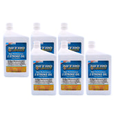 Nitro Lubricants 2 Stroke Engine Oil – Semi-Synthetic, High Performance Formula for Motorcycles and ATVs – Racing and Off-Road Use – Advanced Additive Technology – 1 Quart – Made in USA (6-Pack)