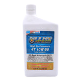 Nitro Lubricants 10W-50 4 Stroke Engine Oil – Semi-Synthetic, High Performance Formula for Motorcycles, ATVs & UTVs – Racing & Off-Road – Advanced Additive Technology – 1 Quart – Made in USA