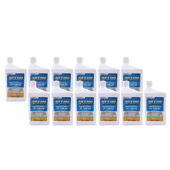Nitro Lubricants 10W-50 4 Stroke Engine Oil – Semi-Synthetic, High Performance Formula for Motorcycles, ATVs & UTVs – Racing & Off-Road – Advanced Additive Technology – 1 Quart – Made in USA (12-Pack)