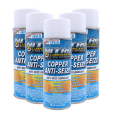 Nitro Lubricants Copper Anti-Seize – 14oz High Temp Anti-Seize Spray for Nuts, Bolts, Studs, Bearings & Slides; Prevents Seizing, Galling & Corrosion in Industrial & Automotive - Made in USA (5-Pack)